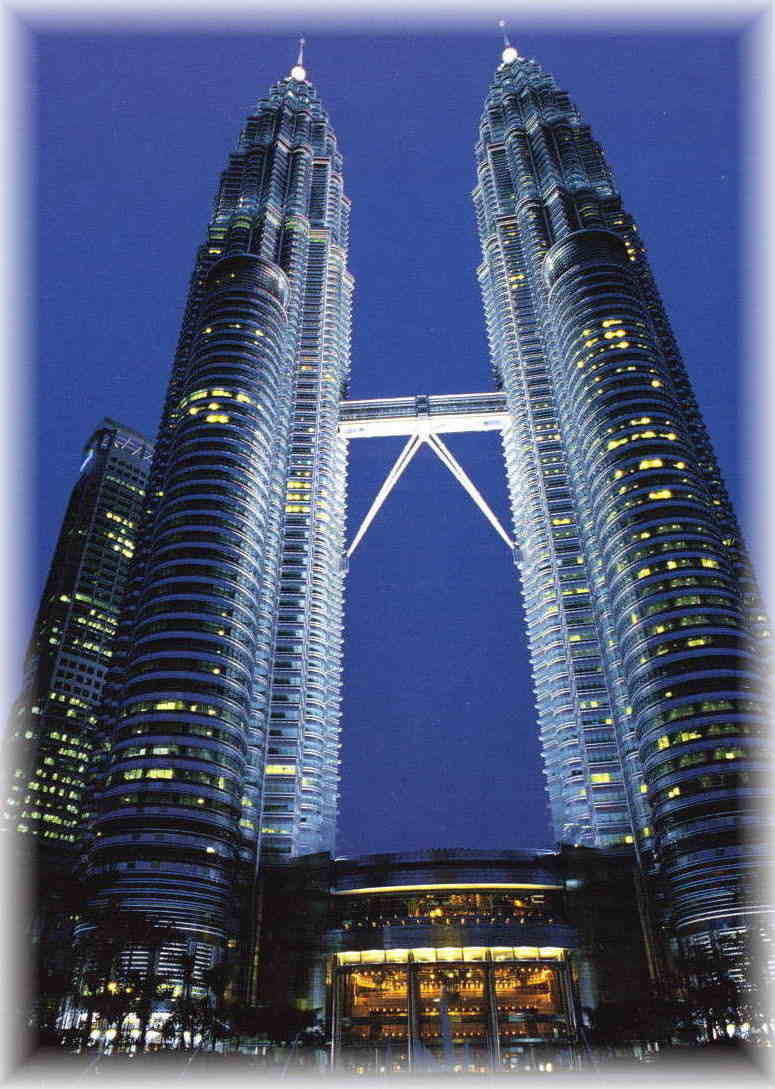 The Petronas Twin Towers, Kuala Lumpur